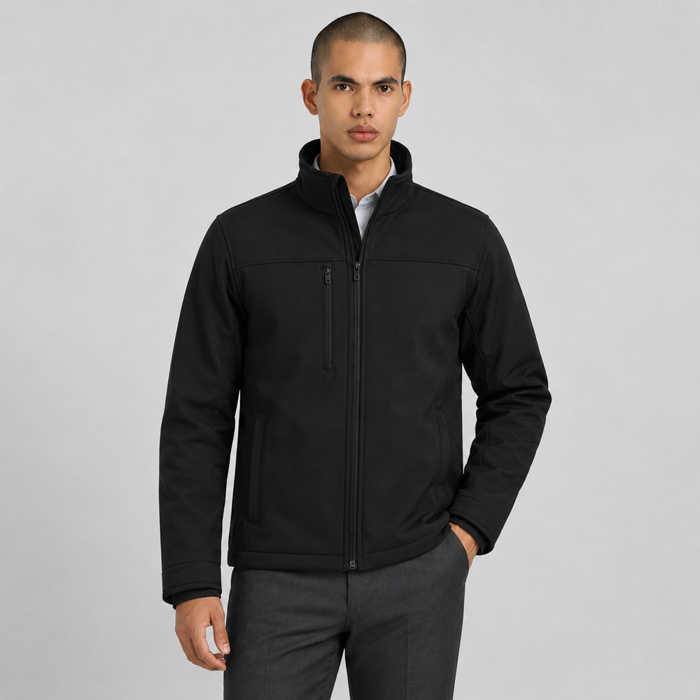 Casaca Softshell Corporativa Axis para hombre | SaviWork